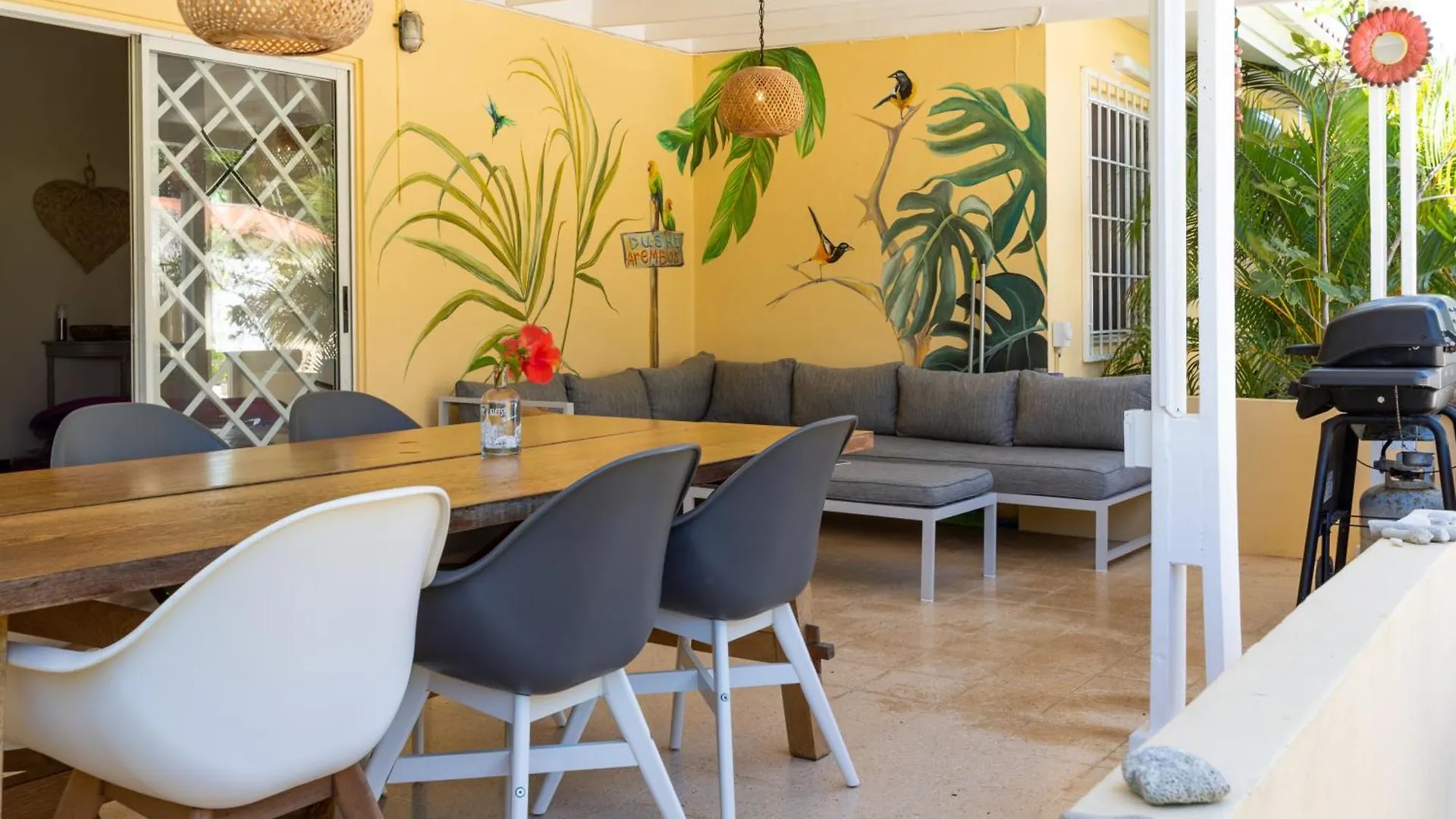 Villa Dushi Arembos, 6 Persons, Private Pool, Comfortable Car, Tropical Garden Grote Berg 0*,  Curaçao