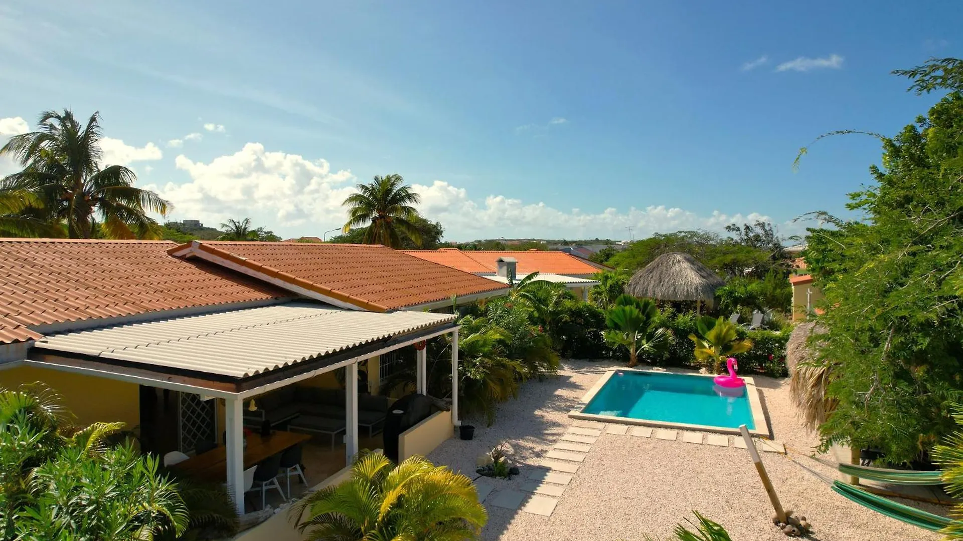Villa Dushi Arembos, 6 Persons, Private Pool, Comfortable Car, Tropical Garden Grote Berg